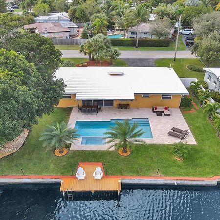 New! Waterfront Heated Pool & Jacuzzi 2 Mi To Beach - Fishing Pier Relaxing Spa & Hammock Fort Lauderdale Exteriér fotografie