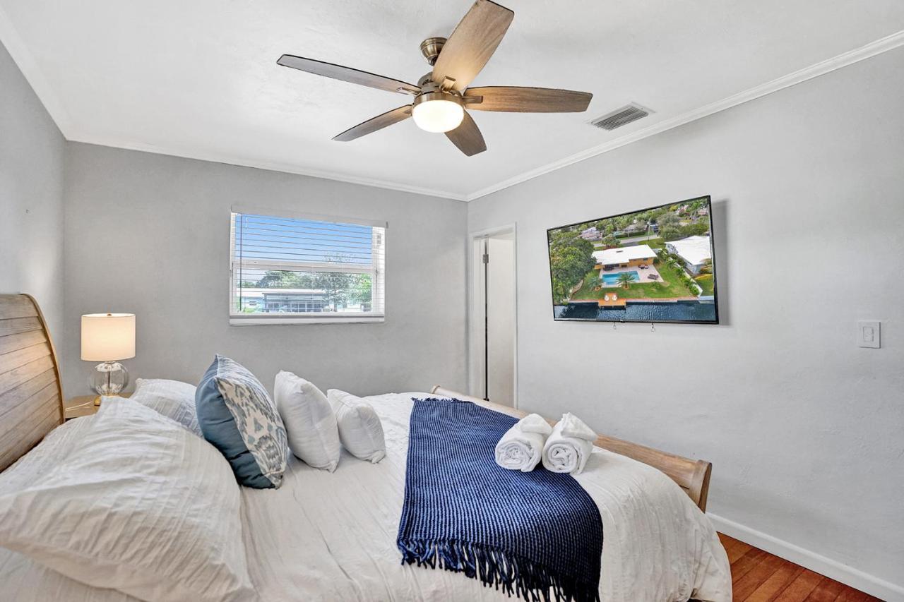 New! Waterfront Heated Pool & Jacuzzi 2 Mi To Beach - Fishing Pier Relaxing Spa & Hammock Fort Lauderdale Exteriér fotografie
