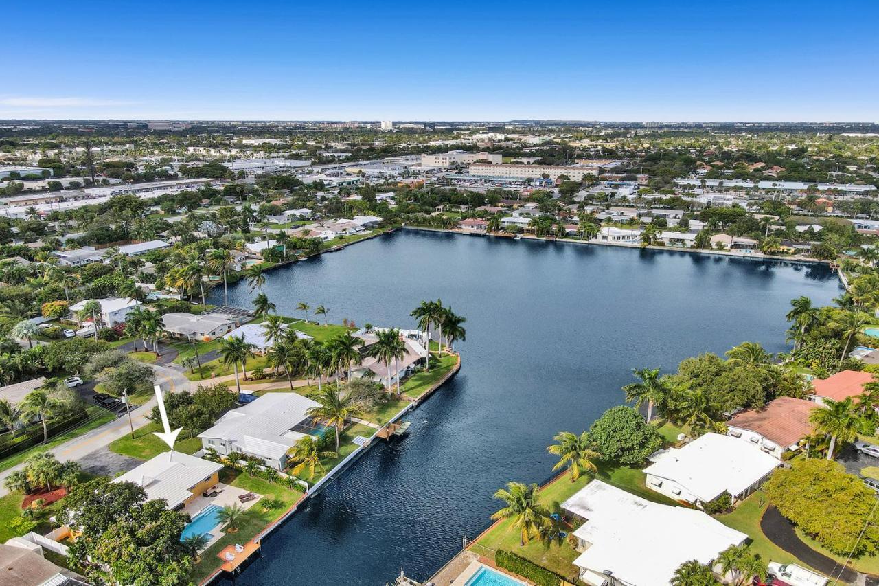 New! Waterfront Heated Pool & Jacuzzi 2 Mi To Beach - Fishing Pier Relaxing Spa & Hammock Fort Lauderdale Exteriér fotografie