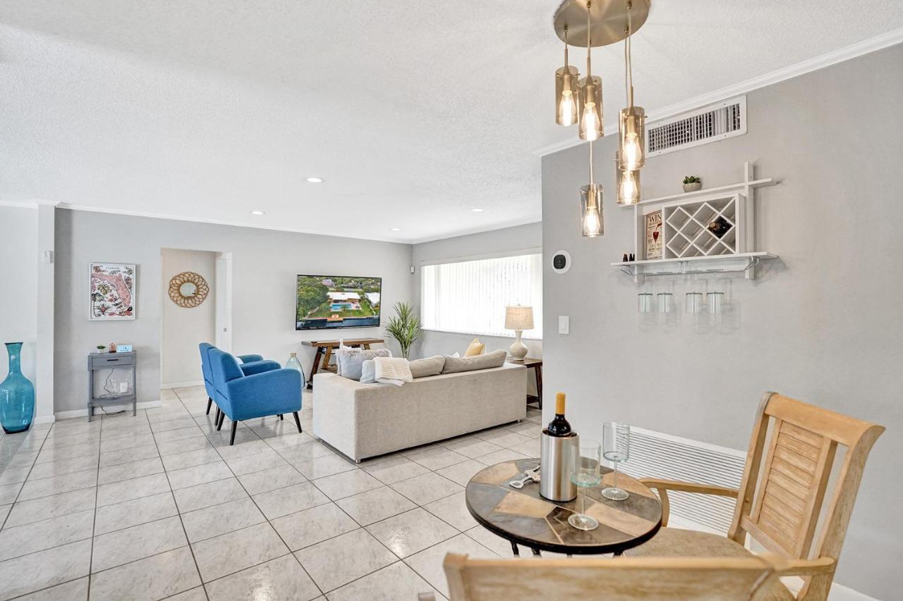 New! Waterfront Heated Pool & Jacuzzi 2 Mi To Beach - Fishing Pier Relaxing Spa & Hammock Fort Lauderdale Exteriér fotografie