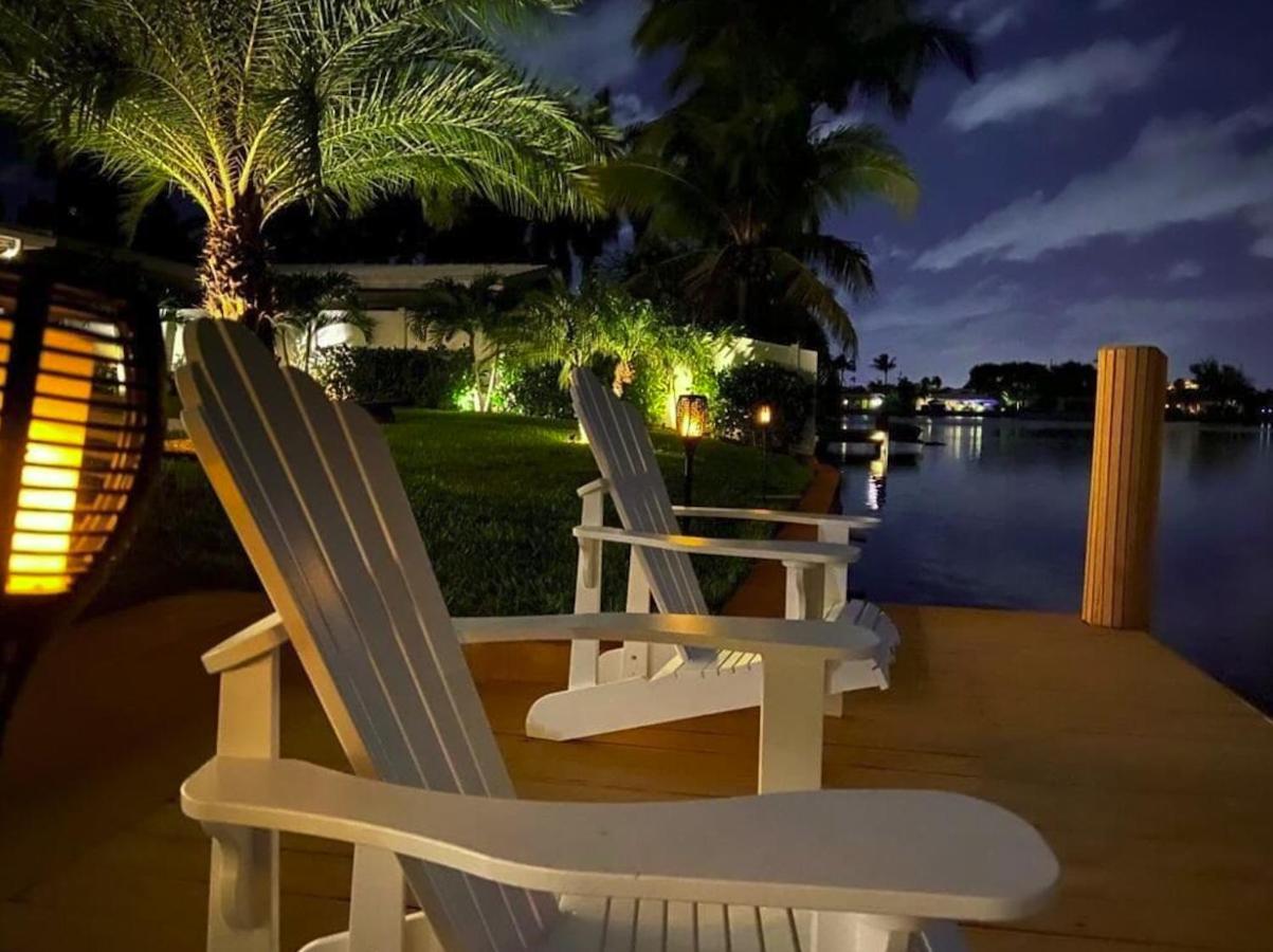 New! Waterfront Heated Pool & Jacuzzi 2 Mi To Beach - Fishing Pier Relaxing Spa & Hammock Fort Lauderdale Exteriér fotografie