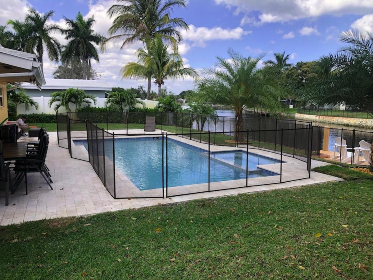 New! Waterfront Heated Pool & Jacuzzi 2 Mi To Beach - Fishing Pier Relaxing Spa & Hammock Fort Lauderdale Exteriér fotografie