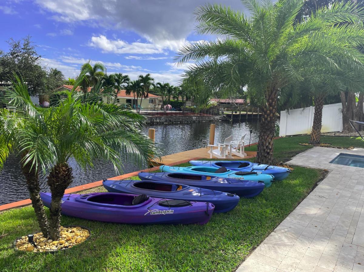 New! Waterfront Heated Pool & Jacuzzi 2 Mi To Beach - Fishing Pier Relaxing Spa & Hammock Fort Lauderdale Exteriér fotografie